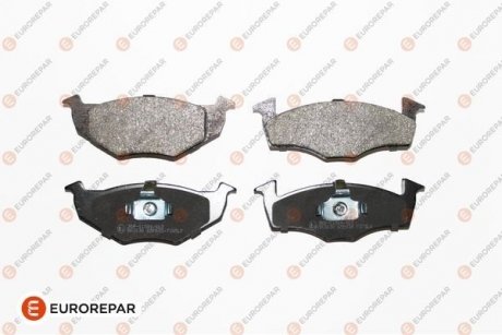 Колодки гальмівні (передні) Seat Arosa 97-04/Skoda Fabia 99-14/Roomster 07-15/VW Polo 94-09 EUROREPAR 1617253580 (фото 1)