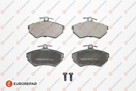 Колодки гальмівні (передні) Seat Cordoba/Ibiza/VW Caddy/Golf/Polo 91-04 EUROREPAR 1617254380 (фото 1)