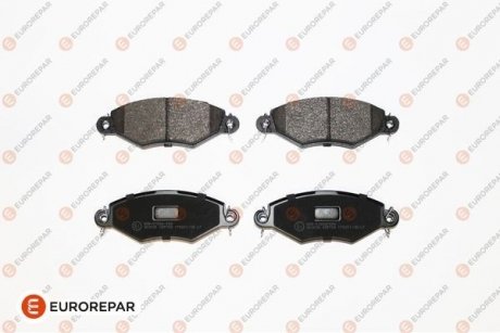 Колодки гальмівні (передні) Peugeot 206 98-/Peugeot 206+ 09-13/Peugeot 306 93-01 EUROREPAR 1617254980 (фото 1)