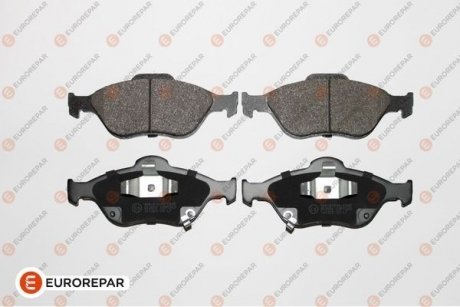 Колодки тормозные (передние) Toyota Yaris 05- EUROREPAR 1617266980 (фото 1)