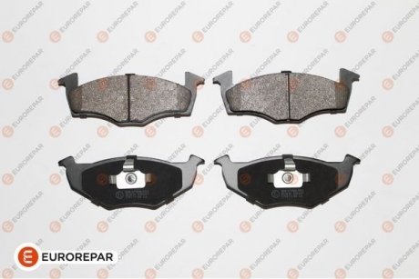 Колодки гальмівні (передние) Seat Cordoba/Ibiza/Toledo 93-02/VW Golf III/Polo 91-02 EUROREPAR 1617275280 (фото 1)