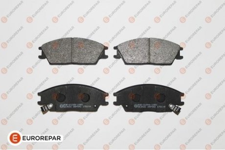 Колодки гальмівні (передние) Hyundai Accent I/II 89-06/Getz 02-11 (Akebono) EUROREPAR 1617284380 (фото 1)