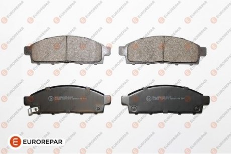 Колодки гальмівні (передние) Mitsubishi L200 05-/Pajero Sport II 08-/Fiat Fullback 16- EUROREPAR 1617285380 (фото 1)