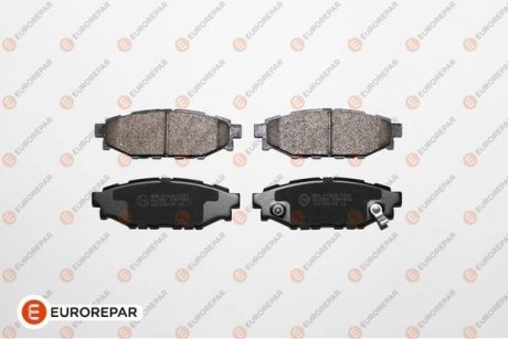 Колодки гальмівні (задні) Subaru Forester/Impreza 08-/Legacy 03-14/Outback 03-/Toyota GT 12- EUROREPAR 1639380080 (фото 1)