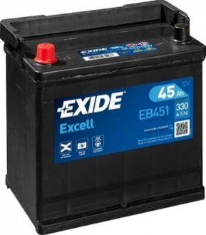 Акумулятор EXIDE EB451 (фото 1)