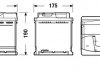 Акумулятор EXIDE EB500 (фото 2)