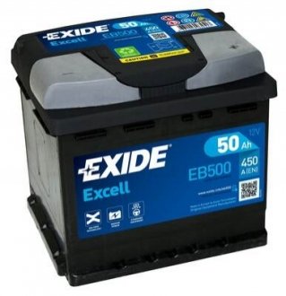 Акумулятор EXIDE EB500 (фото 1)