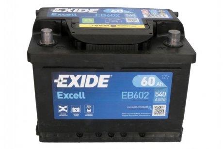 Акумулятор EXIDE EB602 (фото 1)