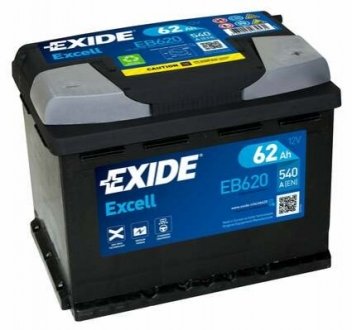 Акумулятор EXIDE EB620 (фото 1)