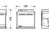 Акумулятор EXIDE EB712 (фото 2)