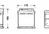 Акумуляторна батарея 74Ah/680A (278x175x190/+R/B13) Excell EXIDE EB740 (фото 2)