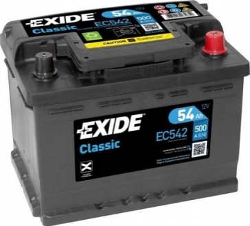 Акумулятор EXIDE EC542 (фото 1)