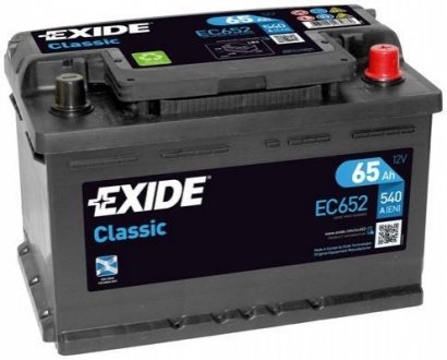 Акумулятор EXIDE EC652 (фото 1)