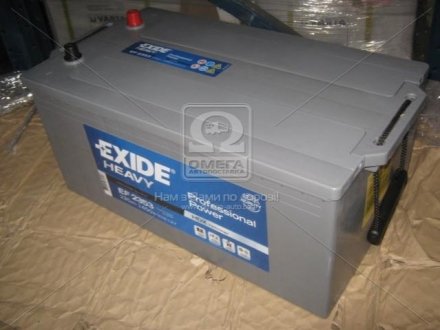 Аккумулятор 235Ah-12v PROFESSIONAL POWER(518х279х240),полярность обратная (3),EN1300 EXIDE EF2353 (фото 1)