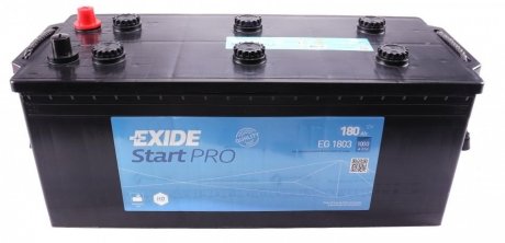 Акумулятор 180Ah-12v Start PRO (513х223х223),полярність зворотна (3),EN1000 EXIDE EG1803 (фото 1)