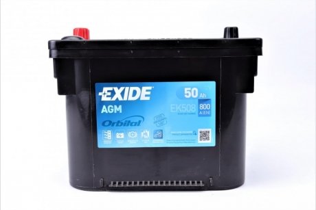 Акумулятор EXIDE EK508 (фото 1)