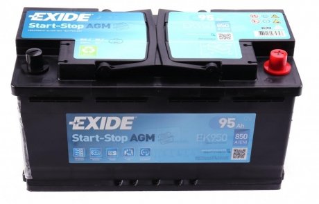 Акумулятор EXIDE EK950 (фото 1)