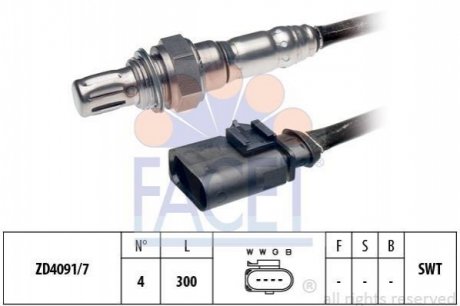 Лямбда-зонд FACET 10.8170 (фото 1)