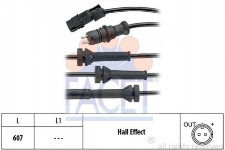 Датчик швидкості (ABS) FACET 21.0069 (фото 1)