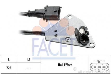 Датчик положення розподільчого валу FACET 90210 (фото 1)