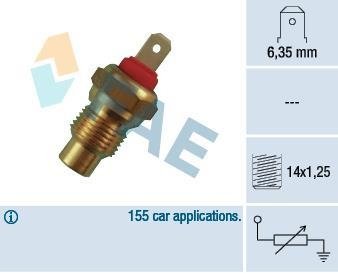 Датчик температури рідини охолодження FAE 31370 (фото 1)