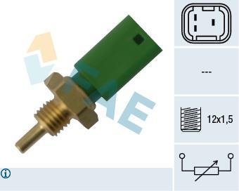 Датчик температури рідини охолодження FAE 33727 (фото 1)