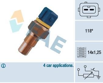 Датчик температури рідини охолодження FAE 34050 (фото 1)