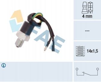 Вимикач фар заднього ходу FAE 41260 (фото 1)