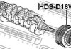 Шків FEBEST HDSD16W (фото 2)