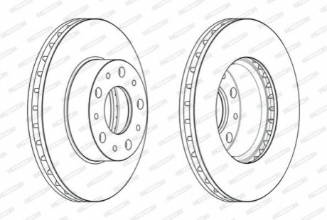 Автозапчасть FERODO DDF2659 (фото 1)