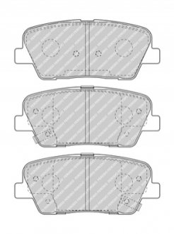Гальмівні колодки, дискові FERODO FDB4391 (фото 1)