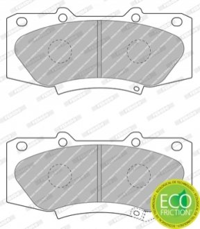 Гальмівні колодки, дискові FERODO FDB4715 (фото 1)