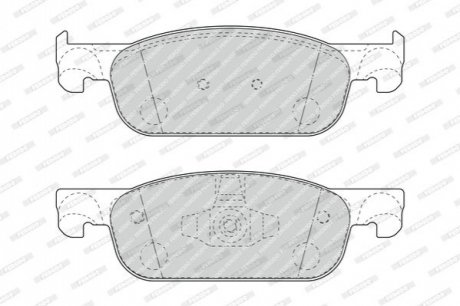 Гальмівні колодки, дискові FERODO FDB4907 (фото 1)