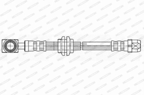Гальмівний шланг FERODO FHY2479 (фото 1)