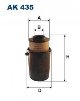 Фільтр повітря FILTRON AK 435 (фото 1)