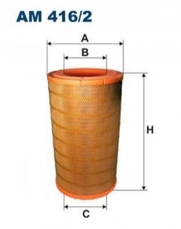 Фільтр повітря FILTRON AM 416/2 (фото 1)