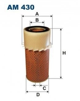 Фільтр повітря FILTRON AM 430 (фото 1)