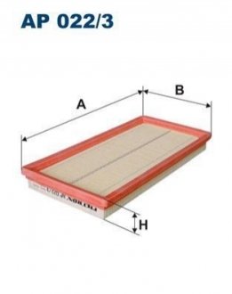 Фільтр повітря FILTRON AP 022/3 (фото 1)