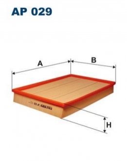 Фільтр повітря FILTRON AP 029 (фото 1)