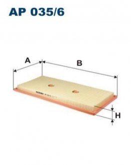 Фільтр повітря FILTRON AP 035/6 (фото 1)