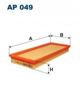 Фільтр повітря FILTRON AP 049 (фото 1)