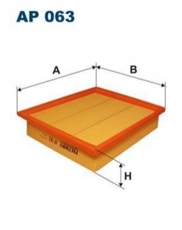 Фільтр повітря FILTRON AP 063 (фото 1)