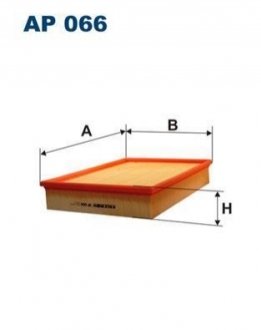 Фільтр повітря FILTRON AP 066 (фото 1)