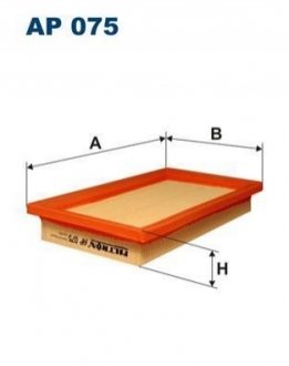 Фільтр повітря FILTRON AP075 (фото 1)