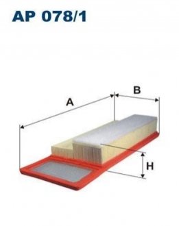 Фільтр повітря FILTRON AP 078/1 (фото 1)