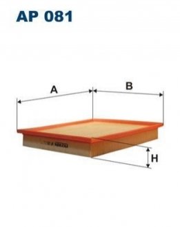 Фільтр повітря FILTRON AP 081 (фото 1)