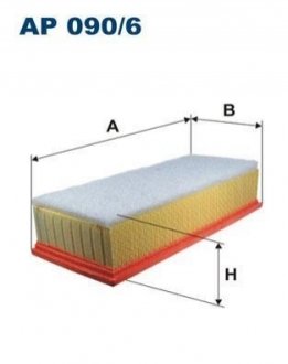 Фільтр повітря FILTRON AP 090/6 (фото 1)