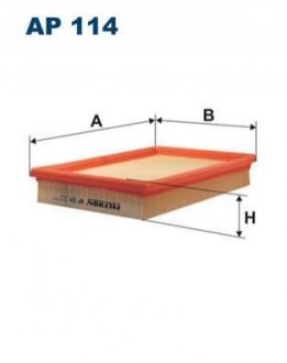 Фільтр повітря FILTRON AP 114 (фото 1)