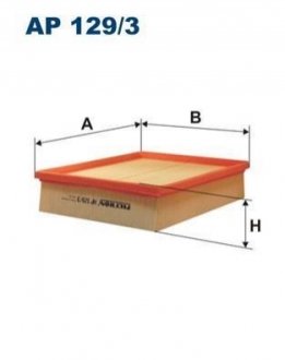 Фільтр повітря FILTRON AP 129/3 (фото 1)
