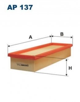 Фільтр повітря FILTRON AP 137 (фото 1)